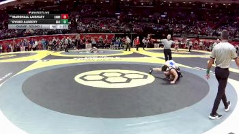 D2-138 lbs Champ. Round 1 - Ryder Alberty, Galion vs Marshall Laishley, Cambridge