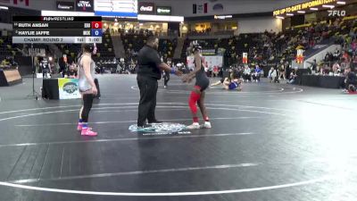 138 lbs Champ. Round 2 - Haylie Jaffe, McKendree University vs Ruth Ansah, East Stroudsburg University