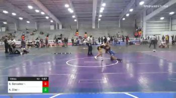 126 lbs Prelims - Sean-Michael Gonzalez, FL vs Anthony Diaz, RI