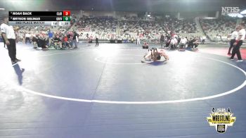 B5A-106 lbs 3rd Place Match - Bryson Gelinas, Grove vs Noah Back, Claremore