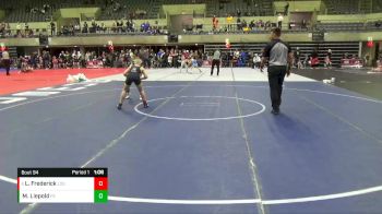 95 lbs 5th Place Match - Legend Frederick, Legends Of Gold vs Mathias Liepold, Flat Earth