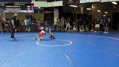 84 lbs Quarters - Joseph Olszta III, All American Wrestling Club vs Brendon Murphy, Lost Tribe Wrestling Club