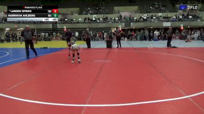 45 lbs Round 3 - Harrison Ahlberg, Summit Wrestling Academy vs Landen Spinks, Thorn Wrestling Club