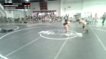 130 lbs Consi Of 8 #1 - Robert Rodriguez, Canyon View Falcons vs James Stewart, Threshold WC