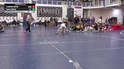 121 lbs Final - Landon Sidun, Norwin vs JoJo Burke, St. Joseph Regional-NJ