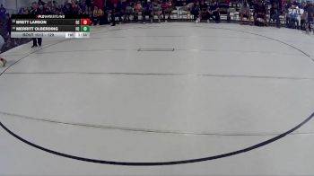 129 lbs Champ. Round 1 - Brett Larson, Elm Creek vs Merritt Olberding, Fort Calhoun