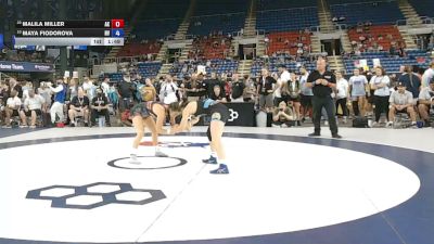 125 lbs Champ. Rd Of 32 - Malila Miller, Alaska vs Maya Fiodorova, Nevada