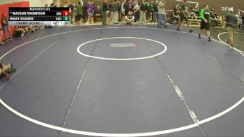 150 lbs Champ. Round 2 - Wiley Rogers, Rogers vs Mayson Thompson, Union