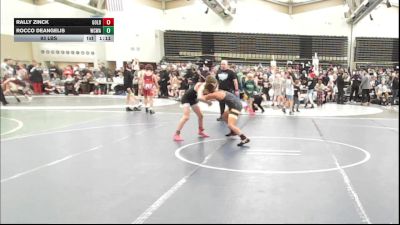 93 lbs Rr Rnd 7 - Rally Zinck, All I See Is Gold Academy Stars - ESC vs Rocco DeAngelis, Wrecking Crew Wrestling Academy - ESC