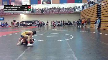 126 lbs Champ. Round 2 - Mateo Mazariegos, Roosevelt vs Seelah Piatkoff, McNary