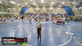 90 lbs Quarterfinal - Grant Gardiner, Uintah Wrestling vs Timmy Crittenden, South Summit Wrestling Club