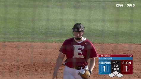 Replay: Hampton vs Elon | Apr 19 @ 5 PM