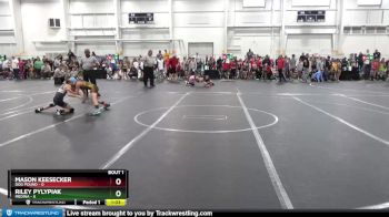 76 lbs Round 1 (8 Team) - Mason Keesecker, Dog Pound vs Riley Pylypiak, Medina