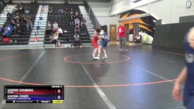 16U-2 lbs Round 3 - Jasper Sonberg, OSAGE vs Kaydin Jones, Immortal Athletics WC