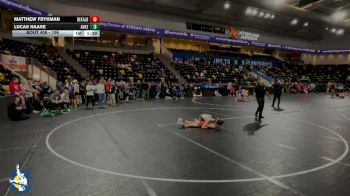 106 lbs Cons. Round 1 - Matthew Frykman, DeKalb vs Lucas Haase, Ankeny