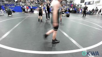 49 lbs Consi Of 4 - Jo Thigpen, Choctaw Ironman Youth Wrestling vs Wyatt Wylie, Tuttle