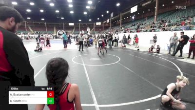 109 lbs Rr Rnd 1 - Adhara Bustamante, EP Enforcers vs Keira Smith, Stout Wrestling Academy