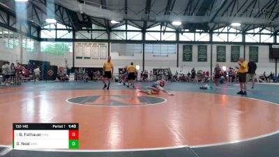 132-140 lbs 3rd Place Match - Bodee Fathauer, Unattached vs Grady Neal, Metamora High School