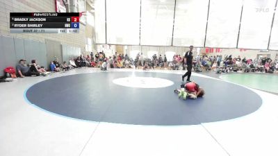 71 lbs Cons. Semi - Bradly Jackson, Kuna Klub vs Ryder Shirley, Hawk Wrestling Club