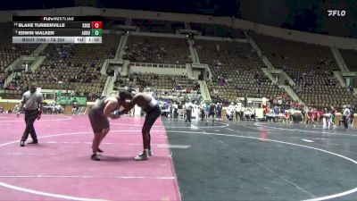 7A 285 lbs Champ. Round 1 - Edwin Walker, Auburn vs Blake Turberville, Smiths Station Hs