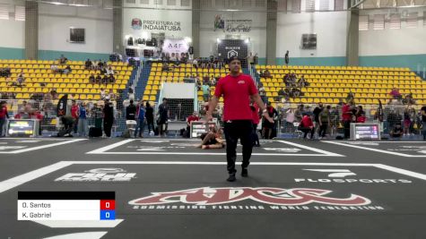 David Santos vs Kauã Gabriel 2025 ADCC Brazilian Nationals