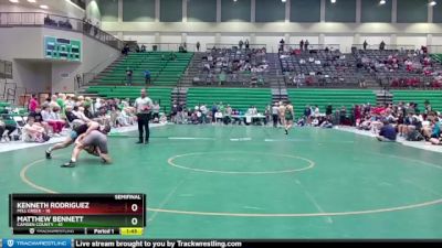 157 lbs Semis & 3rd Wb (16 Team) - Matthew Bennett, Camden County vs Kenneth Rodriguez, Mill Creek