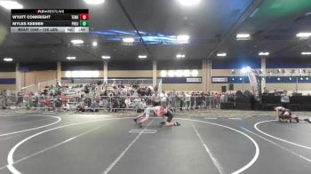 126 lbs Consi Of 64 #1 - Wyatt Conkright, Temecula Valley HS vs Myles Keener, Project 8 WC
