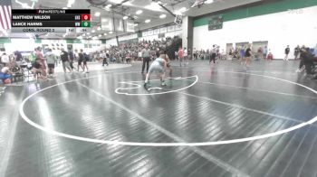 144 lbs Cons. Round 2 - Lance Harms, WWC Wrestling vs Matthew Wilson, Lafayette High School