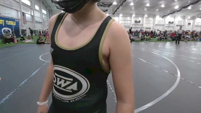 88 lbs Round 5 (8 Team) - Joshua Davis, Eastwood Eagles WC vs Bobby Minnick, Donahue WA