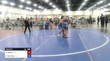 130 lbs Consi Of 4 - Jayce Robles, Madera WC vs Ethan Del Valle, Legends Of Gold LV