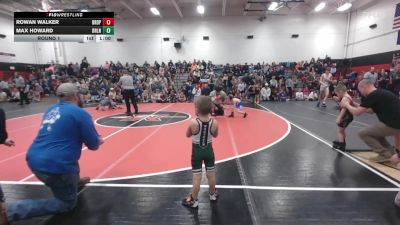 49-53 lbs Round 1 - Rowan Walker, Bridgeport vs Max Howard, Berlin