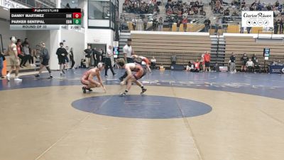 141 lbs Round Of 32 - Danny Martinez, Southern Illinois vs Parker Sentipal, Edinboro