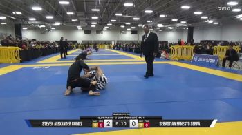 Sebastian Ernesto Serpa vs Steven Alexander Gomez 2026 Pan IBJJF Jiu-Jitsu No-Gi Championship