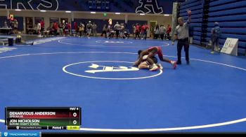 138 lbs Cons. Round 2 - Denarvious Anderson, Opelika Hs vs Jon Nicholson, Elmore County School