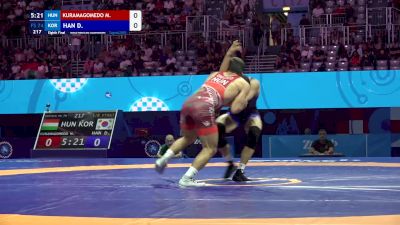 74 kg 1/8 Final - Murad Kuramagomedov, Hungary vs Daegil Han, Korea