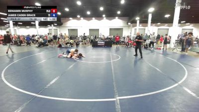 155 lbs Benjamin Murphy, Pennsylvania Red vs James Caden Grace, Texas