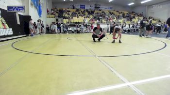 80 lbs Quarterfinal - Keegan Corbett, Salina vs Kaycen Lillich, Jay Junior High