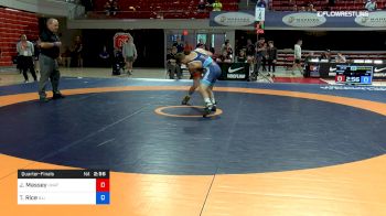 63 lbs Quarterfinal - Jon Massey, Unattached vs Travis Rice, Illinois Regional Training Center/Illini WC