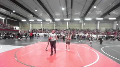 109 lbs Round Of 16 - Jaydin Charley, Ganado WC vs Zane Butero, Monte Vista Takedown Club