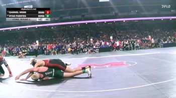 D4-150 lbs Cons. Round 2 - Ryan Fuentes, Hesperia vs Gabriel Webb, Saranac