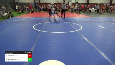 91 lbs Consi Of 4 - Daniel Perdue, Methacton vs Matthew McMahon, Flow