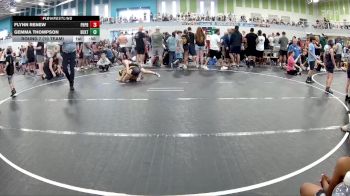 88 lbs Round 7 (10 Team) - Gemma Thompson, Buxton vs Flynn Renew, Panhandle Pitbulls