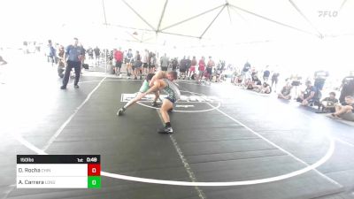 150 lbs Consi Of 8 #1 - Dylan Rocha, Chino Hills WC vs Alek Carrera, Long Beach Polytechnic HS