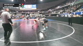 1A-4A 120 Quarterfinal - Benjamin Saylor, Shoals Christian Schools vs Kade Juergens, Madison County