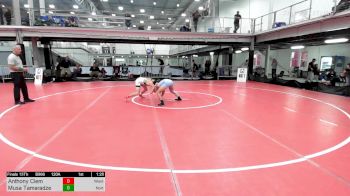 120A lbs 5th Place - Anthony Clem, Wantagh vs Musa Tamaradze, Northfield Mount Hermon