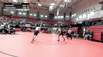 157 lbs Cons. Round 3 - Adrian Prieto, El Paso Eastwood vs Kaden Hess, Northwest Nelson