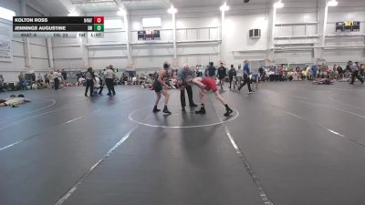 115 lbs Round 7 (8 Team) - Jennings Augustine, Dayton Bandits vs Kolton Ross, 84 Athletes