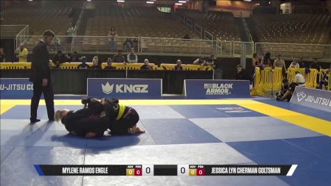 Jessica Lyn Cherman Goltsman vs Mylene Ramos Engle 2025 Pan Jiu Jitsu IBJJF Championship