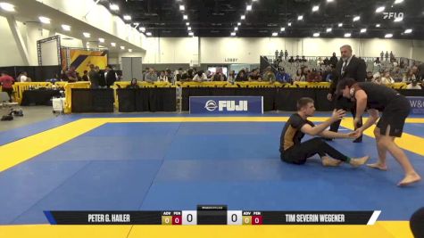 Tim Severin Wegener vs Peter G. Hailer 2025 World IBJJF Jiu-Jitsu No-Gi Championship
