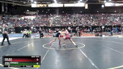 100 lbs Semifinal - Sara Pipinich, Caldera vs Ava Bui, Centennial